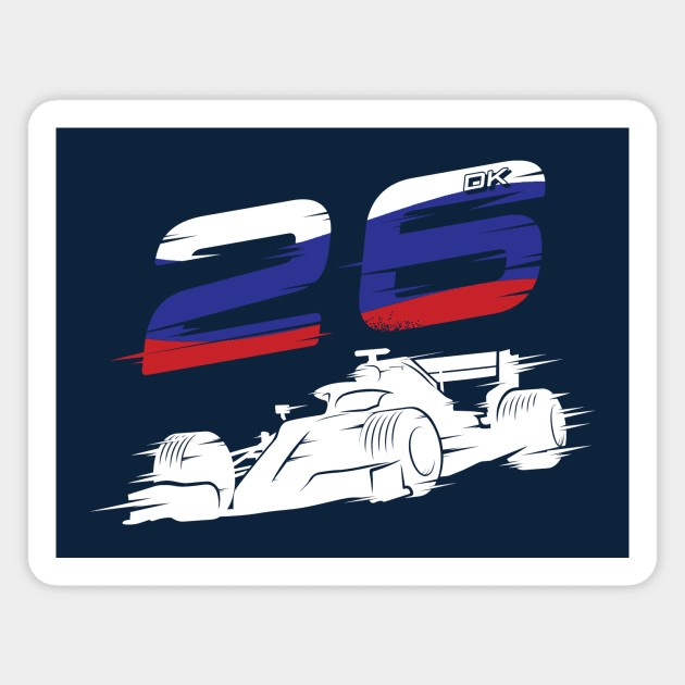 We Race On! 26 [Flag] Magnet by DCLawrenceUK